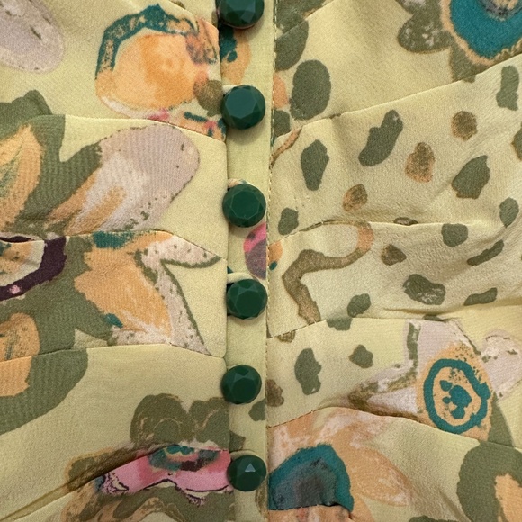 Aritzia Wilfred Le Fou 100% Silk Mini Dress, Size 2 - Picture 6 of 7